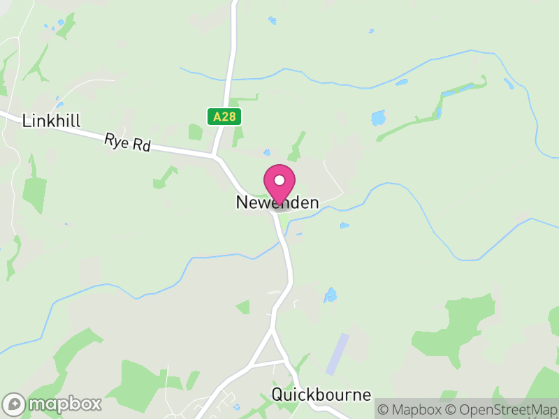 Map of Newenden, Ashford