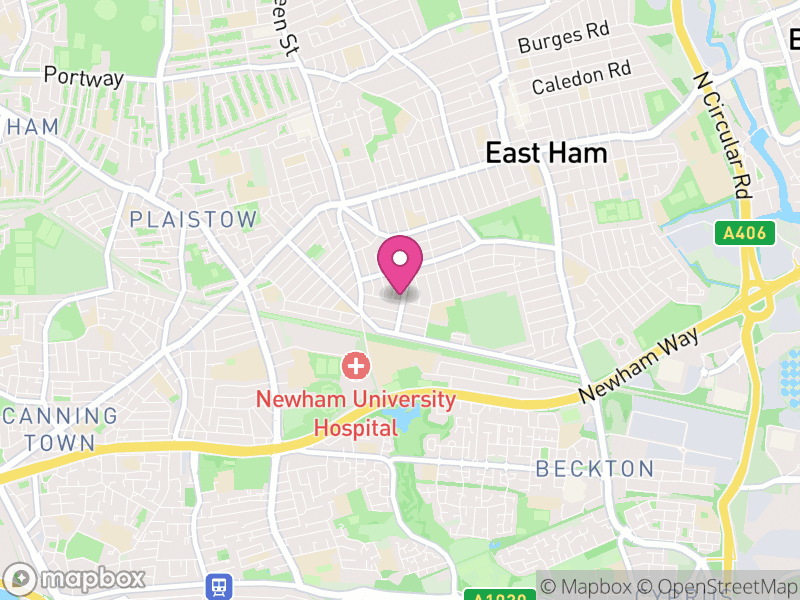 Map of Newham