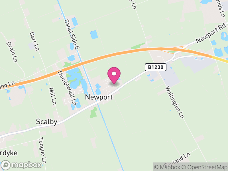 Map of Newport, East Riding of Yorkshire