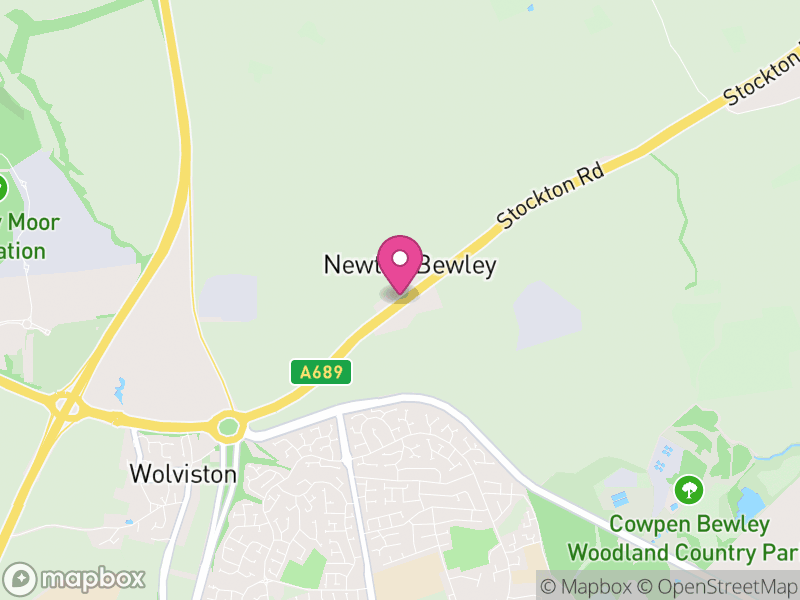 Map of Newton Bewley, Hartlepool