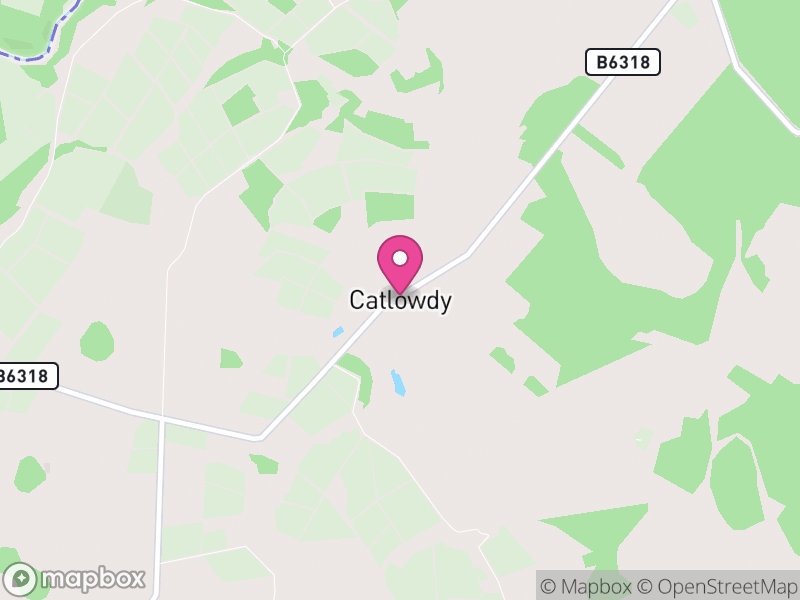 Map of Nicholforest, Cumberland