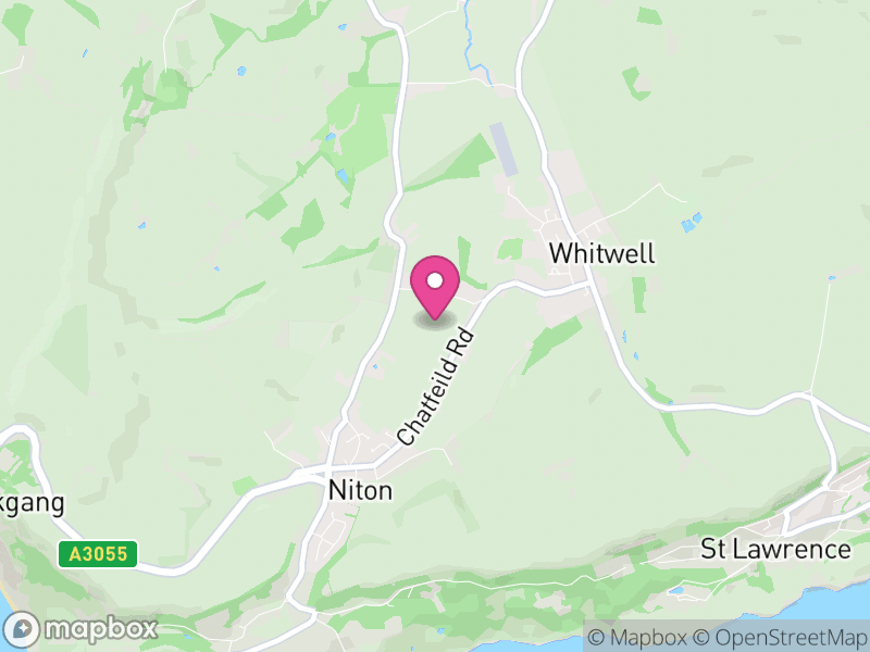 Map of Niton and Whitwell, Isle of Wight