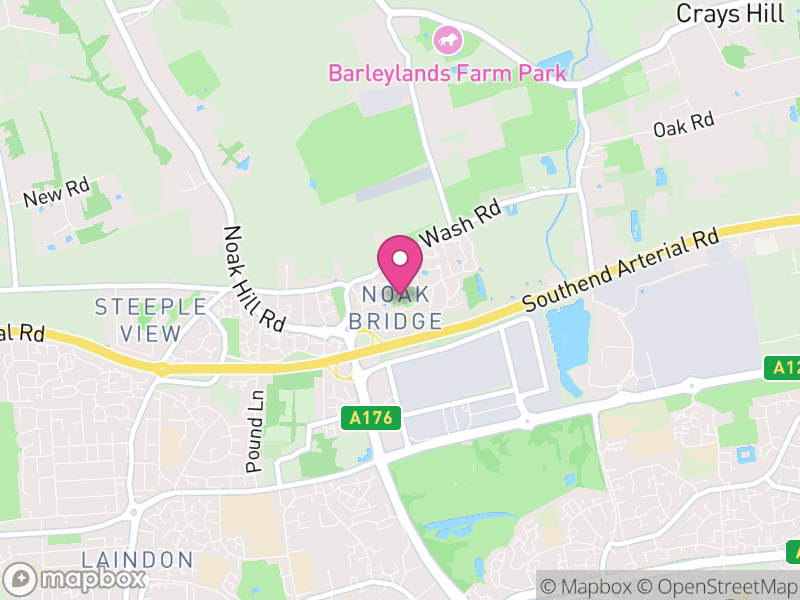 Map of Noak Bridge, Basildon