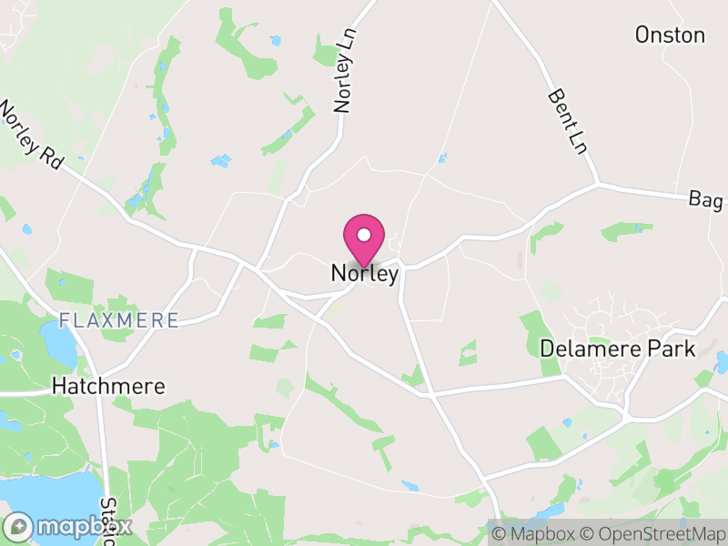 Map of Norley, Cheshire West and Chester