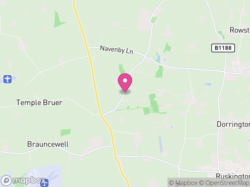 Map of North Kesteven, Lincolnshire