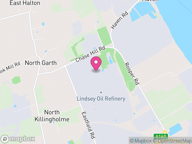 Map of North Killingholme, North Lincolnshire