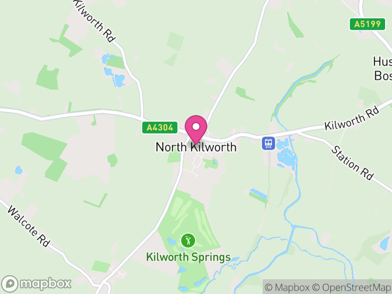 Map of North Kilworth, Harborough