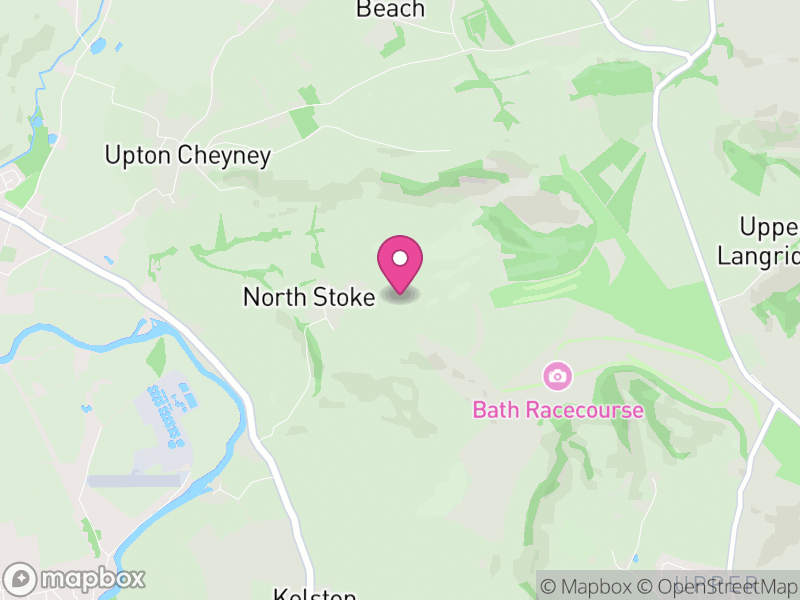 Map of North Stoke, Bath and North East Somerset