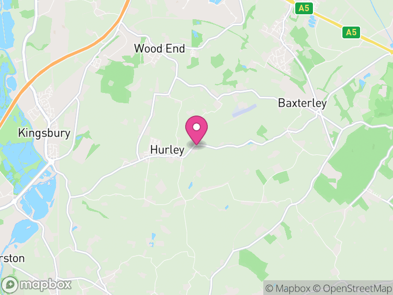 Map of North Warwickshire, Warwickshire