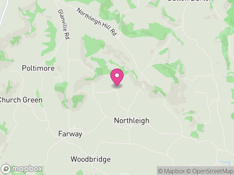 Map of Northleigh, East Devon