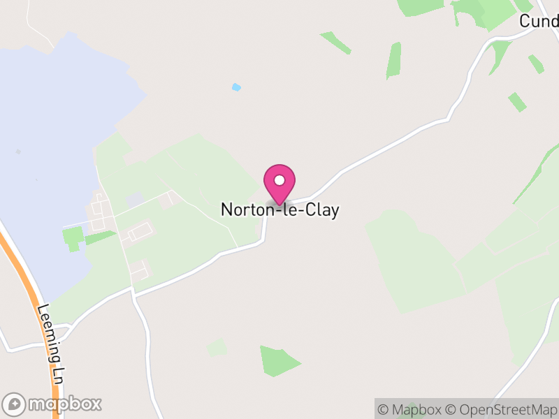 Map of Norton-le-Clay, North Yorkshire