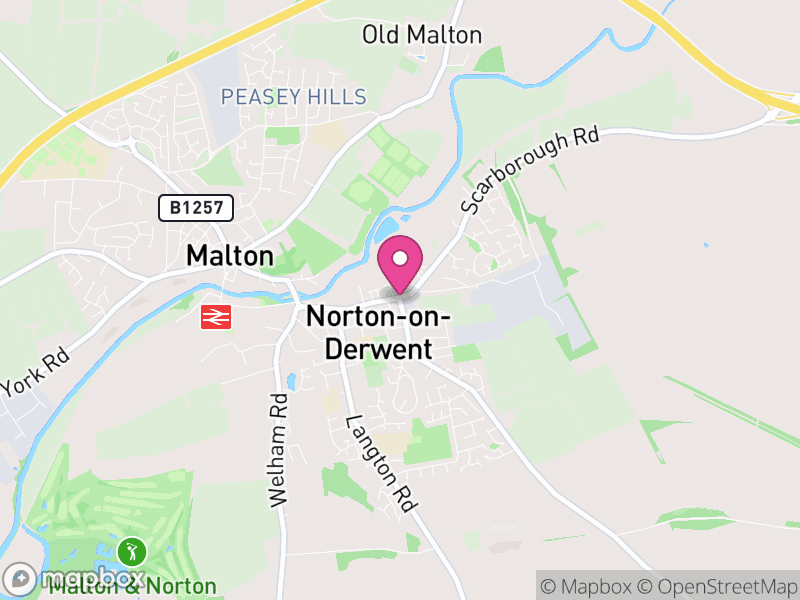 Map of Norton, Doncaster