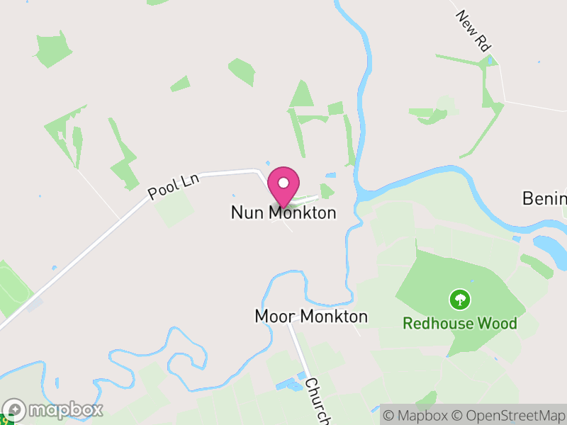Map of Nun Monkton, North Yorkshire