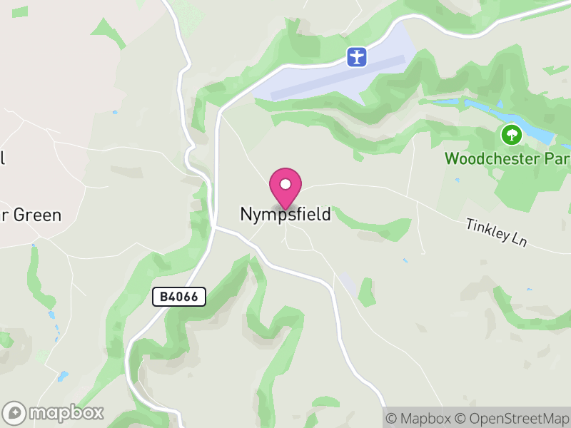Map of Nympsfield, Stroud