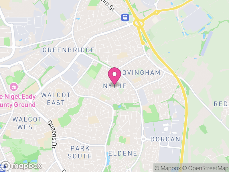 Map of Nythe, Eldene and Liden