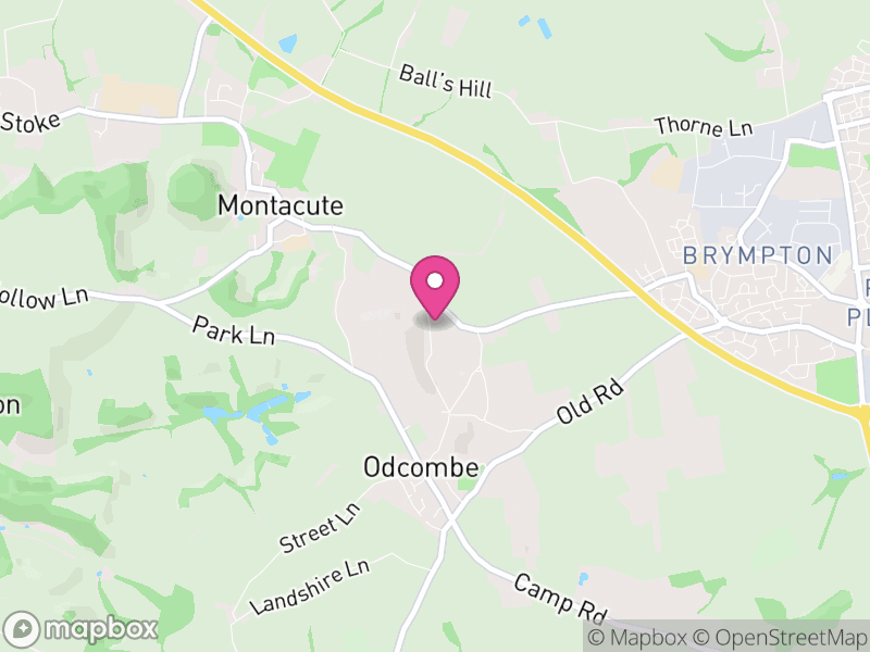 Map of Odcombe, Somerset