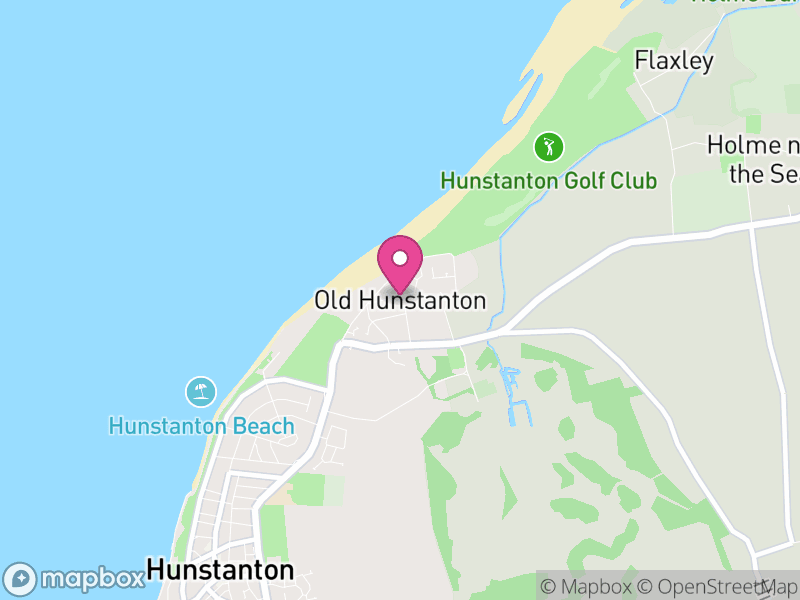 Map of Old Hunstanton, King's Lynn and West Norfolk