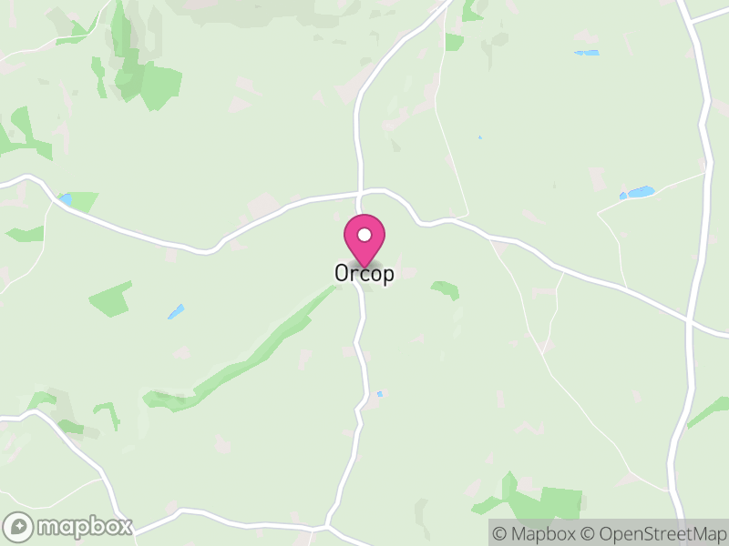 Map of Orcop, Herefordshire