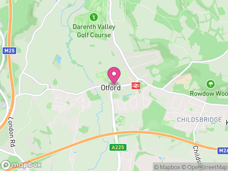 Map of Otford, Sevenoaks