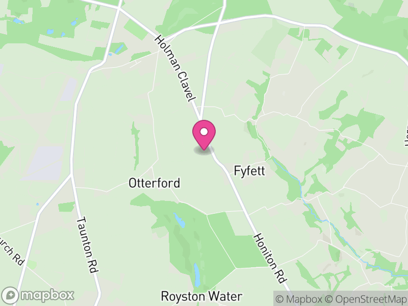 Map of Otterford, Somerset