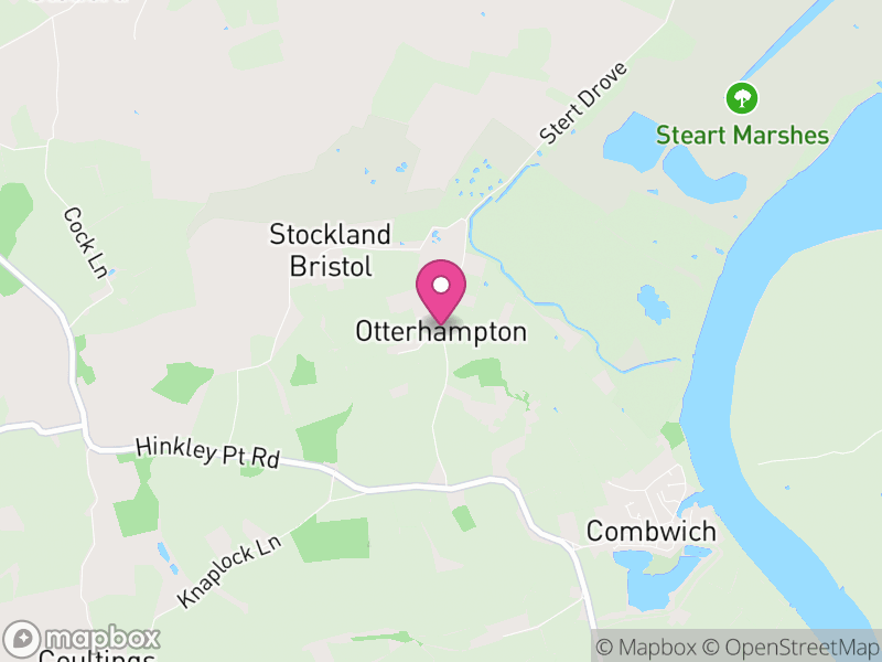 Map of Otterhampton, Somerset