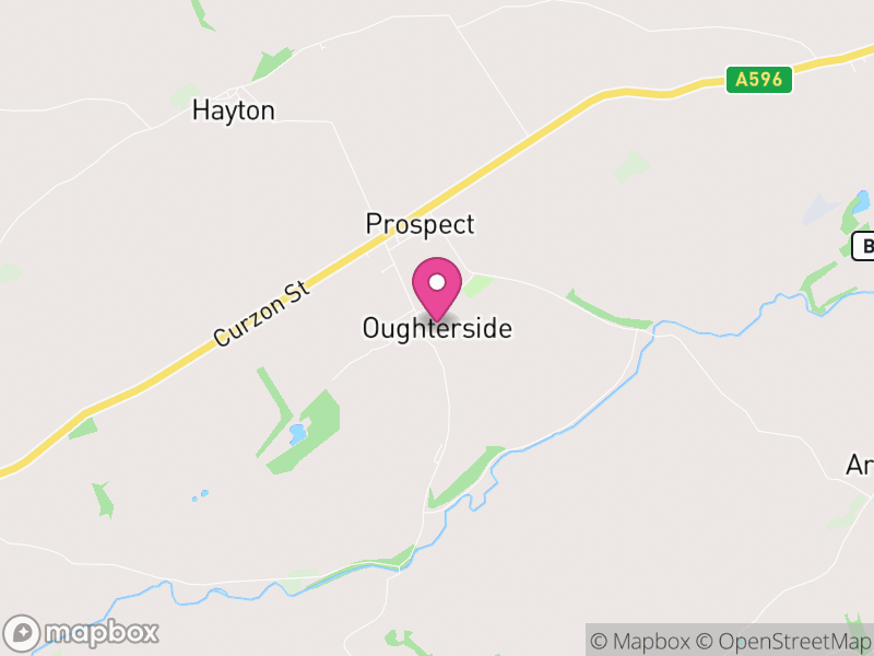 Map of Oughterside and Allerby, Cumberland