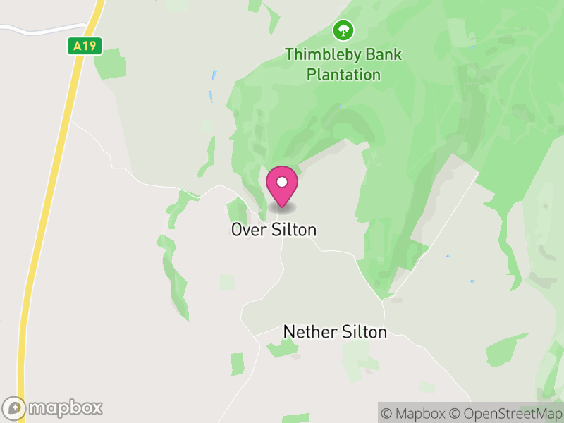 Map of Over Silton, North Yorkshire