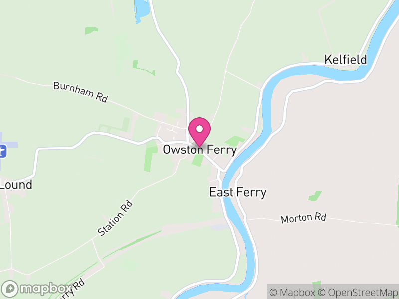 Map of Owston Ferry, North Lincolnshire