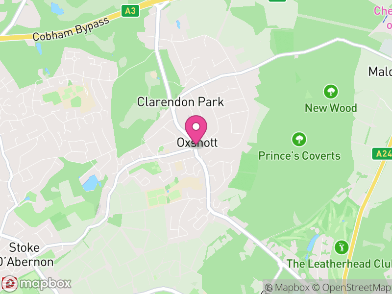Map of Oxshott