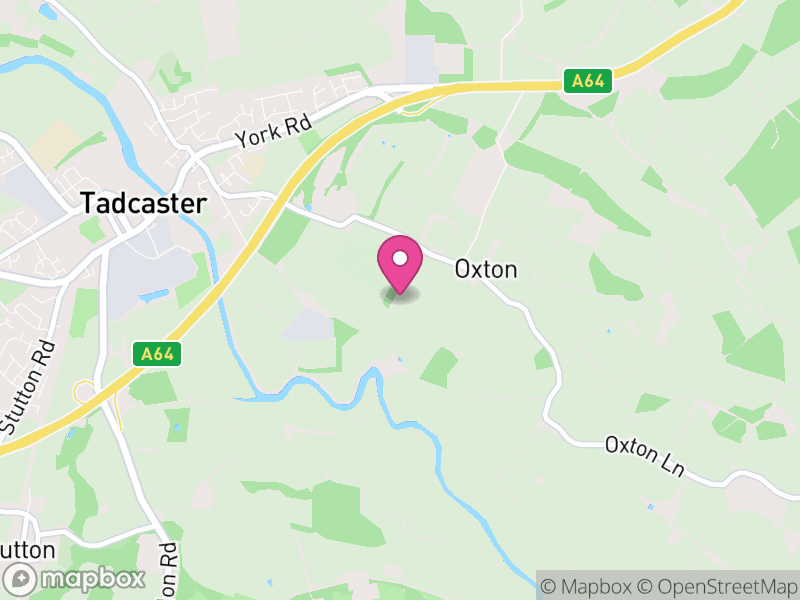 Map of Oxton, North Yorkshire