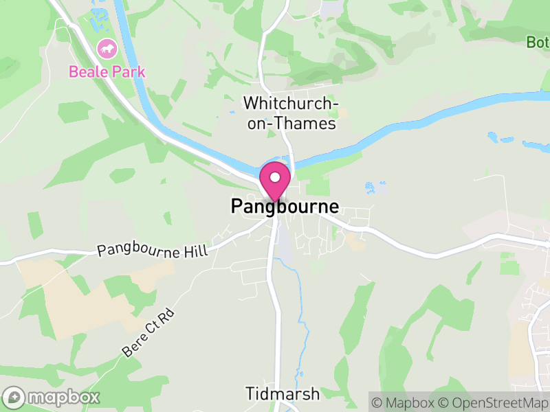 Map of Pangbourne, West Berkshire
