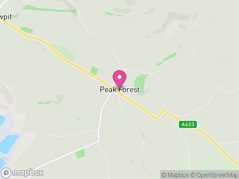 Map of Peak Forest, High Peak