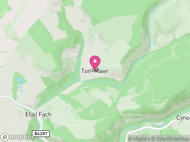 Map of Pelenna, Neath Port Talbot