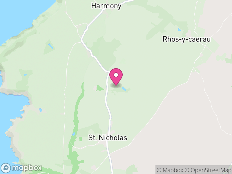 Map of Pencaer, Pembrokeshire