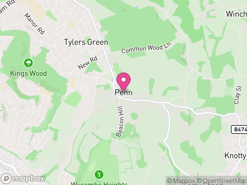 Map of Penn, Beaconsfield and Chepping Wye Community Board