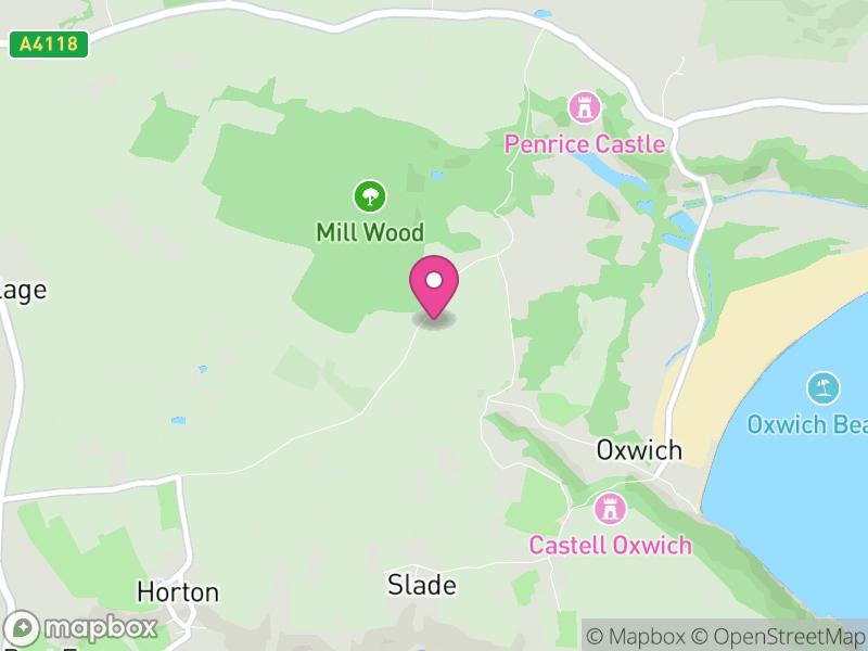 Map of Penrice, Swansea