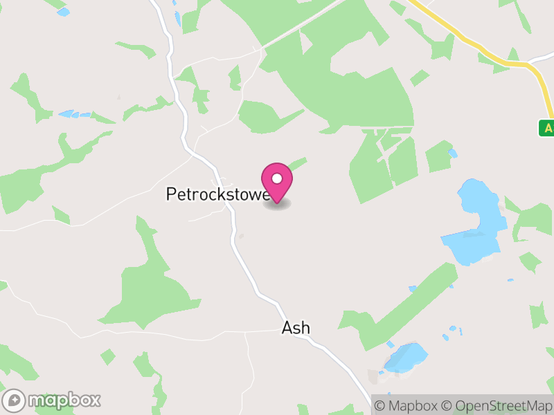Map of Petrockstowe, Torridge