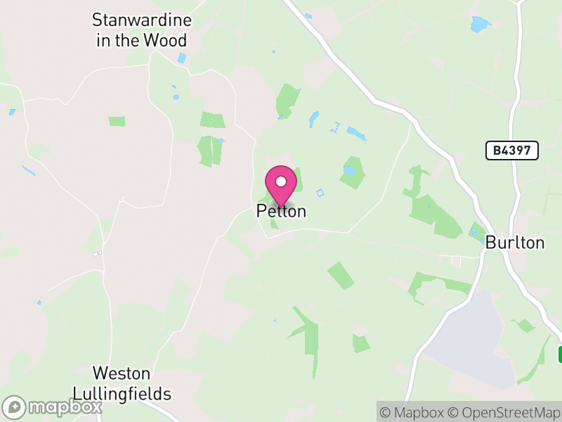 Map of Petton, England