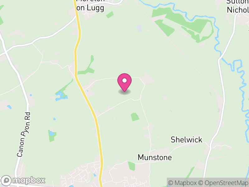 Map of Pipe and Lyde, Herefordshire