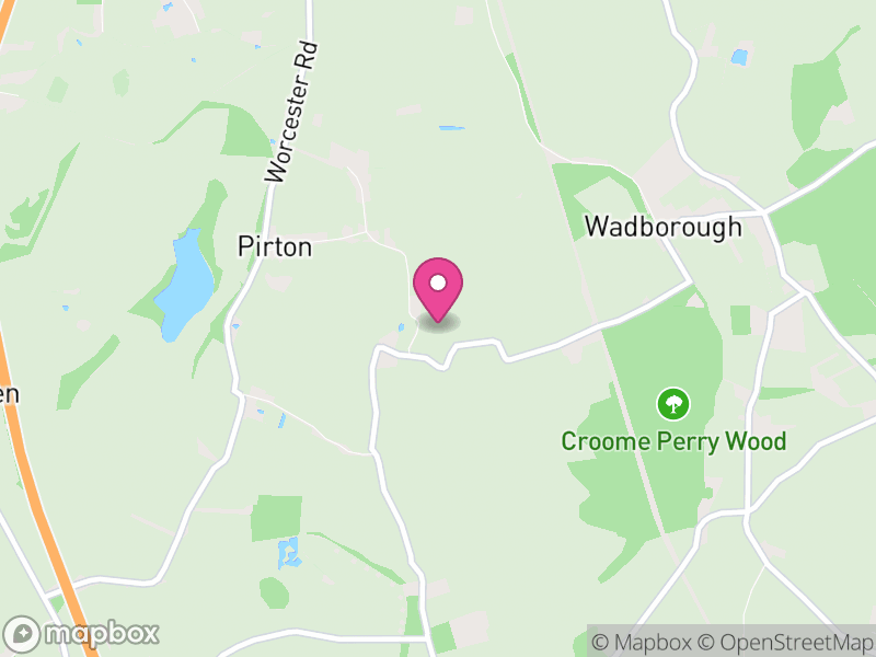 Map of Pirton, Wychavon