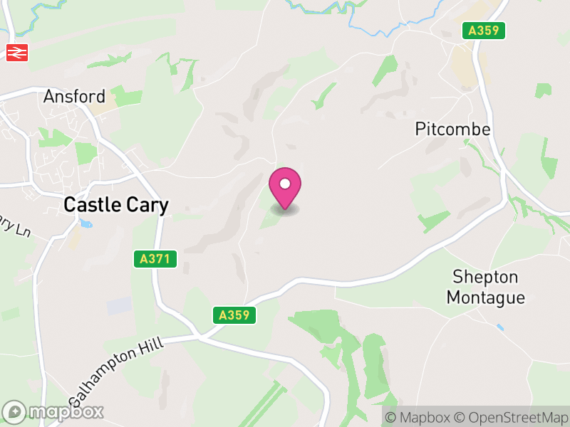 Map of Pitcombe, Somerset