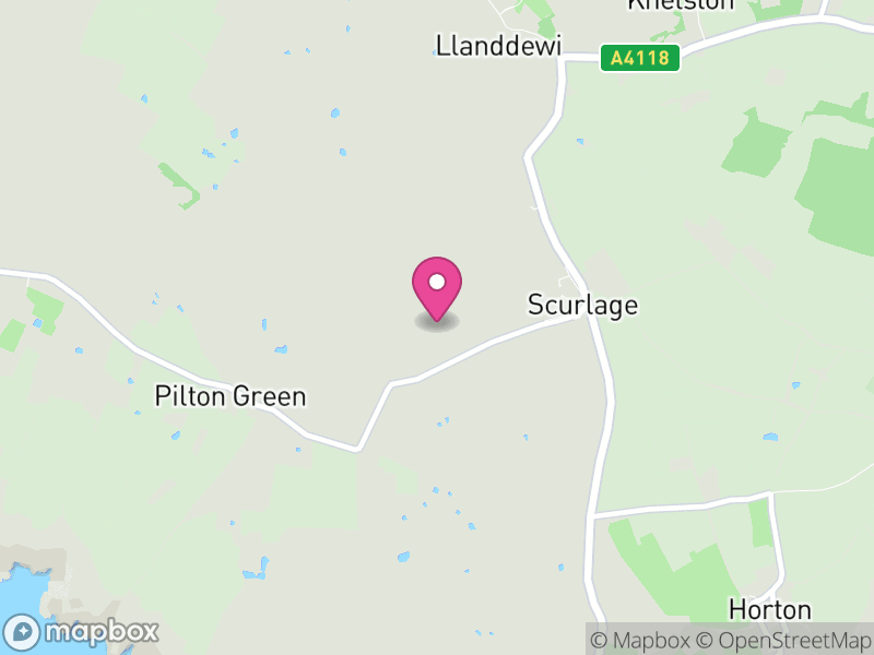 Map of Port Eynon, Swansea