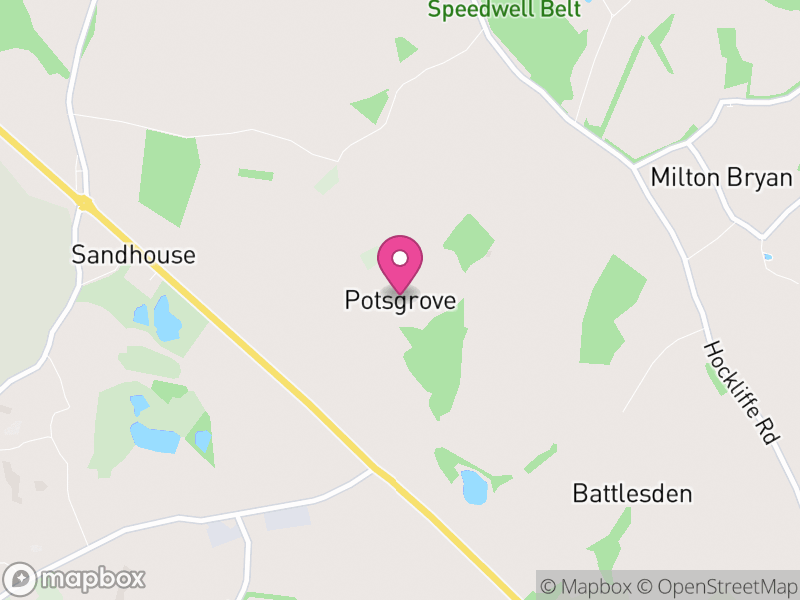 Map of Potsgrove, Central Bedfordshire