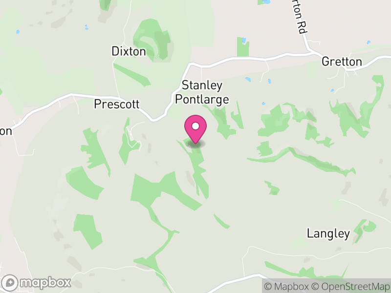 Map of Prescott, Tewkesbury