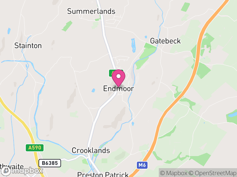 Map of Preston Richard, Westmorland and Furness