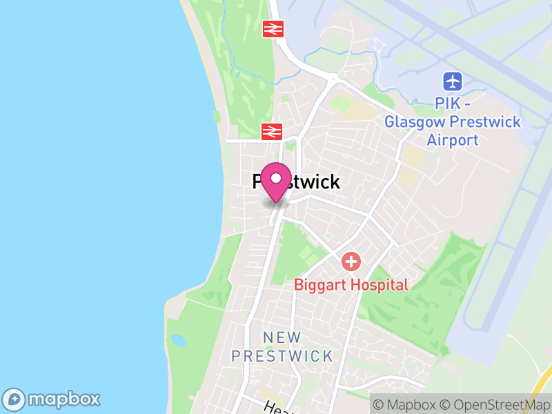 Map of Prestwick