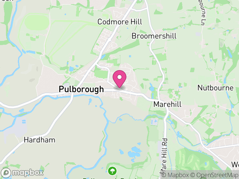 Map of Pulborough, Horsham