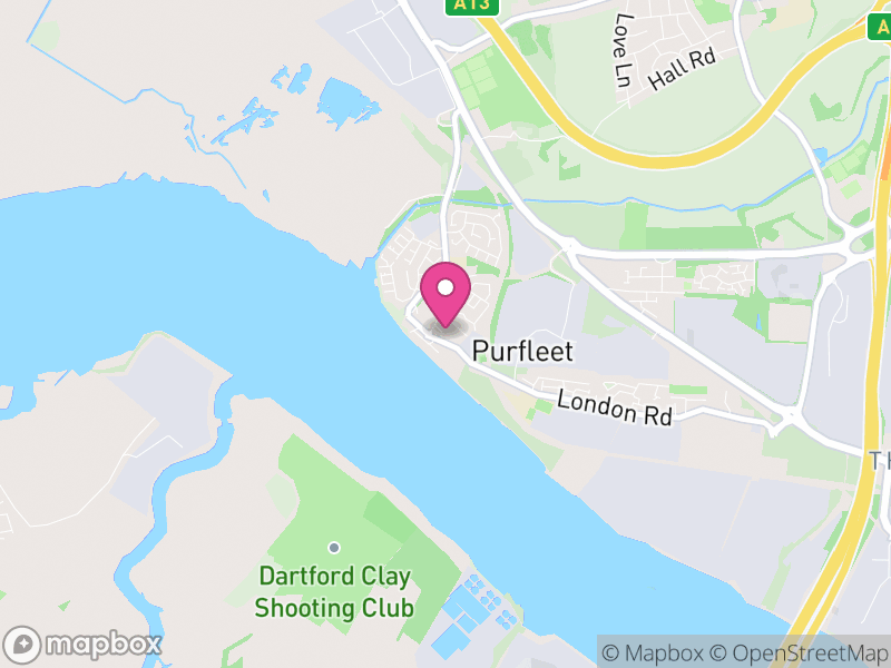 Map of Purfleet