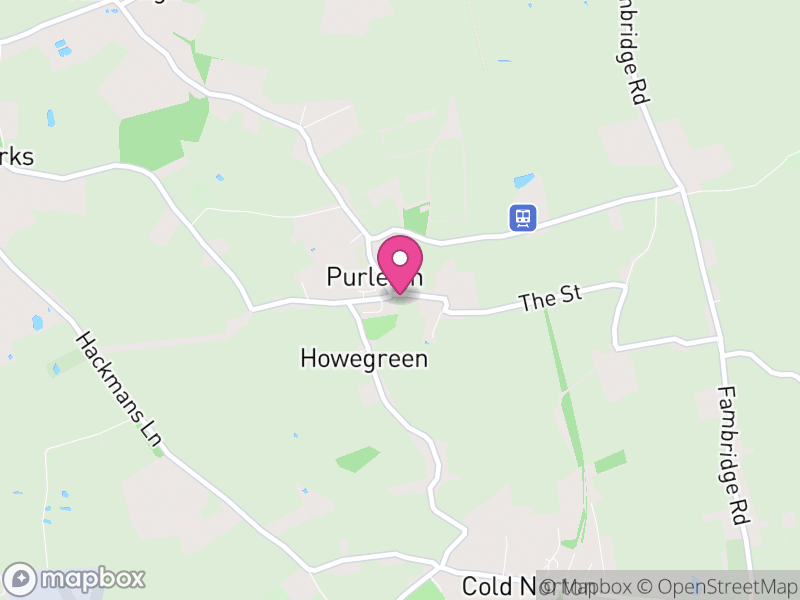 Map of Purleigh, Maldon