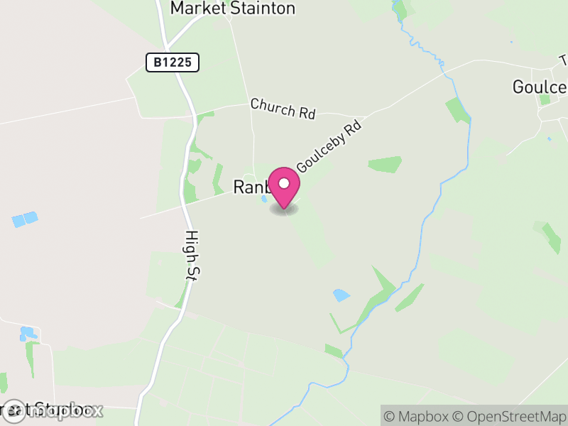 Map of Ranby, East Lindsey